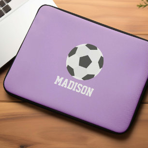 Capa Para Notebook Futebol das meninas personalizado