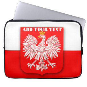 Capa Para Notebook Futebol de 2022 - Polônia Flag World Cup