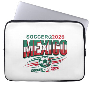 Capa Para Notebook Futebol México 2026 Futebol Negrito Tipografia Paí