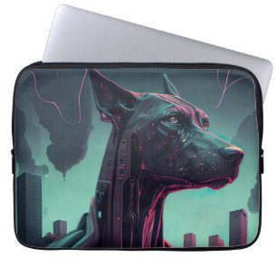 Capa Para Notebook Futurista Grande Dane O Companheiro Robótico