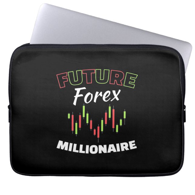 Capa Para Notebook Futuro do Investidor Forex Millionaire (Frente)