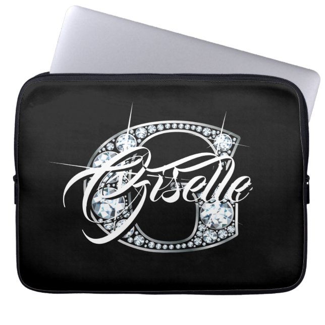 Capa Para Notebook G Faux Diamond Bolsa de laptop (Frente)