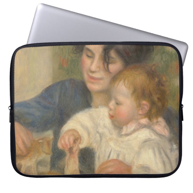 Capa Para Notebook Gabrielle e Jean (por Pierre-Auguste Renoir) (Frente)