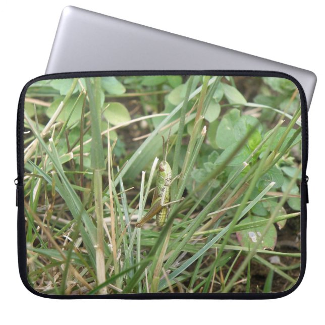 Capa Para Notebook Gafanhoto Laptop da Camuflagem (Frente)