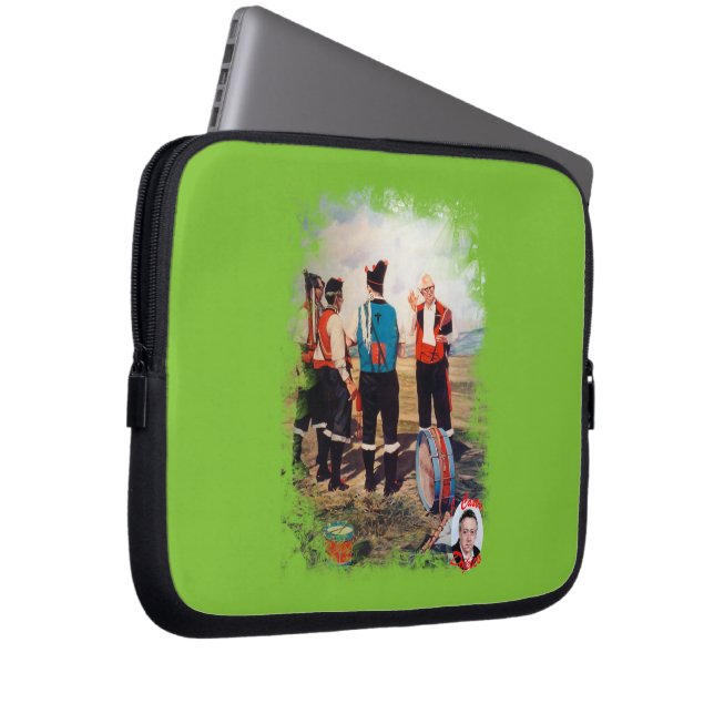 Capa Para Notebook Gaiteros/Gaiteiros/Pipers (Frente Esquerda)