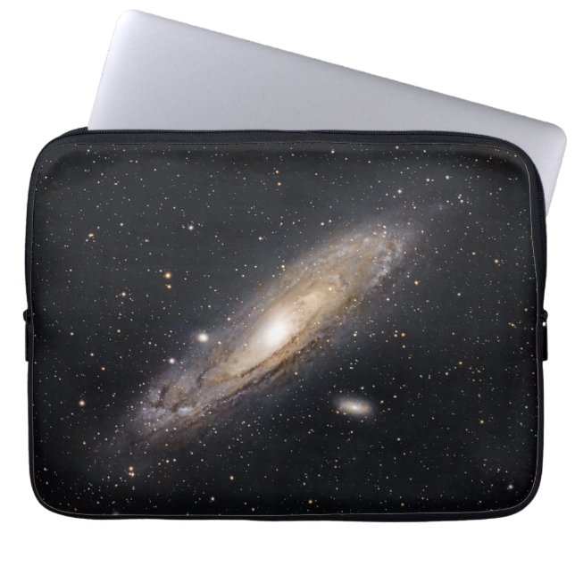 Capa Para Notebook Galáxia de Andrômeda | Fotografia Espacial (Frente)