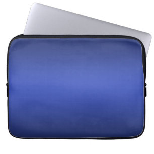 Capa Para Notebook Galáxia de Aquarela azul moderna