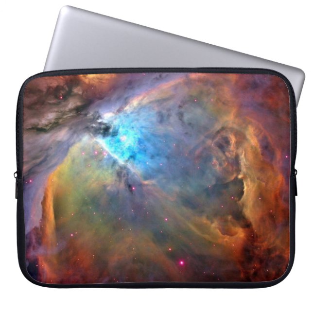 Capa Para Notebook Galáxia Espacial Orion Nebula de baixo contraste (Frente)