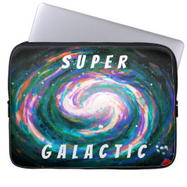 Capa Para Notebook Galáxia Espiral em Super Galáctica Espacial