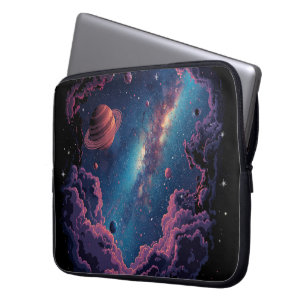 Capa Para Notebook Galaxy Adventure Laptop Design cósmico para T
