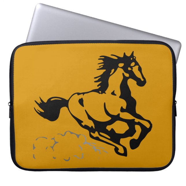 Capa Para Notebook Galloping Horse Selvagem e Livre (Frente)