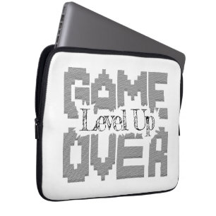 Capa Para Notebook Game Over: Restaurar a Diversão Clássica, Suba de
