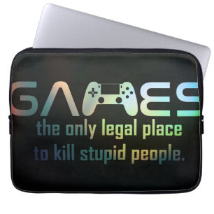 Capa Para Notebook Gamer Gift   Lugares Legais Únicos
