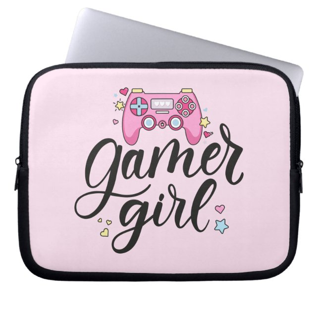 Capa Para Notebook Gamer Girl (Frente)