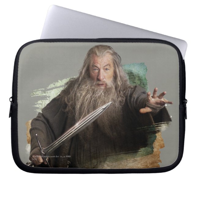 Capa Para Notebook Gandalf com Espada (Frente)