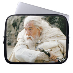 Capa Para Notebook GANDALF™ o branco com espada
