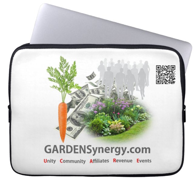 Capa Para Notebook GARDENSynergy - Bolsa de laptop 13" (Frente)