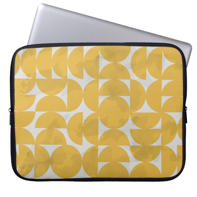 Capa Para Notebook Garota com guarda-chuva na chuva. ilustração da mo (Frente)