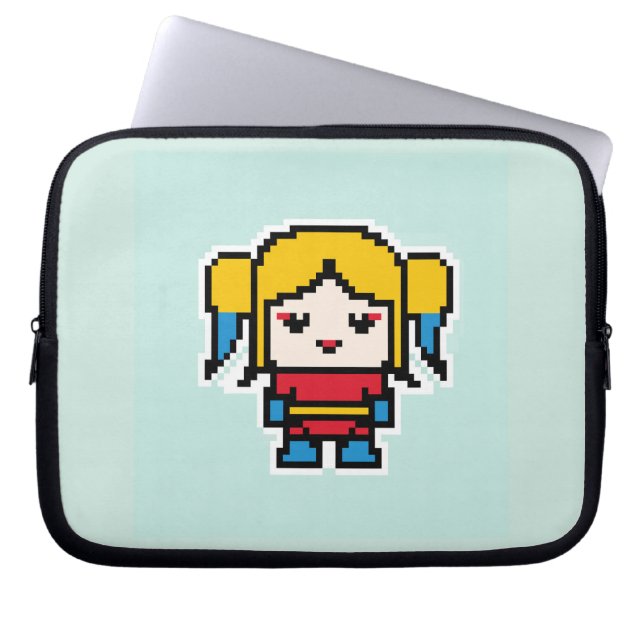 Capa Para Notebook Garota má pixelada fofa (Frente)