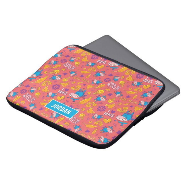 Capa Para Notebook Gary Pattern Bolsa de laptop Personalizada (Frente Topo)