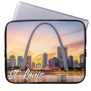 Capa Para Notebook Gateway Arch, Rua Louis, Missouri, EUA