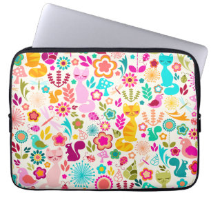 Capa Para Notebook Gatinho do jardim