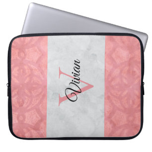 Capa Para Notebook Gatique Cor De Água, Rosa, E Cinzas, De Cor Rosa,
