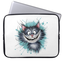 Capa Para Notebook Gato com sorriso.