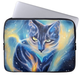 Capa Para Notebook Gato Cósmico