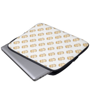 Capa Para Notebook Gato de Fofinho majestoso com uma Coroa