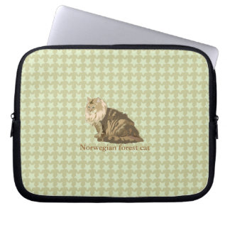 Capa Para Notebook gato florestal norueguês