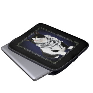Capa Para Notebook Gato tradicional palestino de Visto do Kufiya