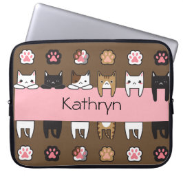 Capa Para Notebook Gatos de Kitty Personalizados