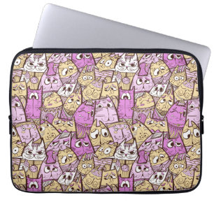 Capa Para Notebook Gatos Engraçados