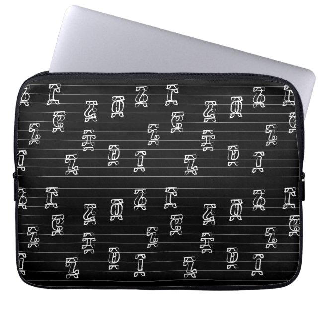 Capa Para Notebook Ge’ez Numbers Illustration – Traditional Ethiopian (Frente)