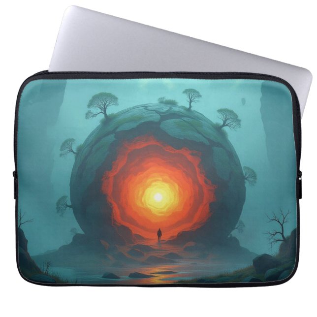 Capa Para Notebook Geheimnisvoller Erdkern  Das Herz unseres Planeten (Frente)