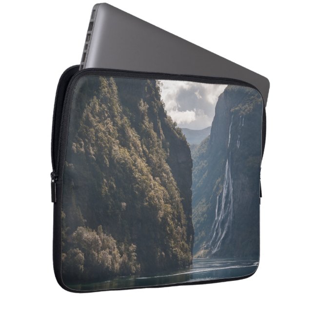 Capa Para Notebook Geiranger Fjord Noruega (Frente Esquerda)