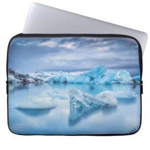 Capa Para Notebook Gelo e neve   Jokulsarlon Lagoon, Islândia