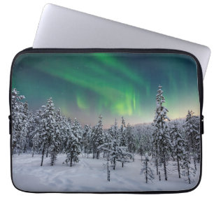 Capa Para Notebook Gelo e neve Paisagem de inverno, Finlândia