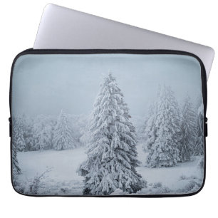 Capa Para Notebook Gelo e neve Woodland, Alpes suíços