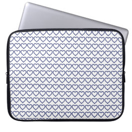 Capa Para Notebook Gemstone Sapphire Blue Heart