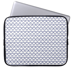 Capa Para Notebook Gemstone Sapphire Blue Heart