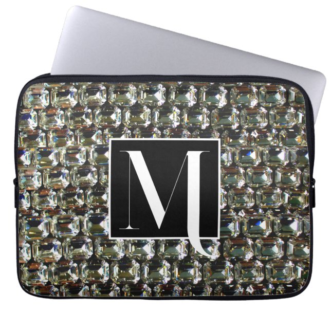 Capa Para Notebook Gemstones de Ouros Elegantes (Frente)