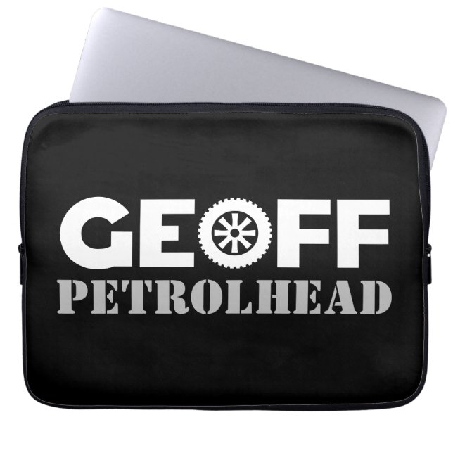 Capa Para Notebook Geoff Petrol Head (Frente)