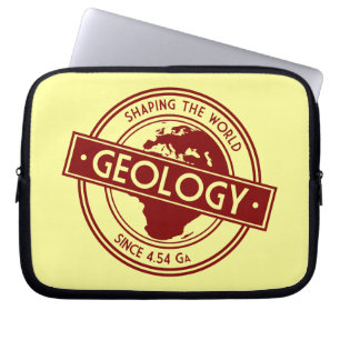 Capa Para Notebook Geologia - Moldar o Logotipo Mundial (Europa)