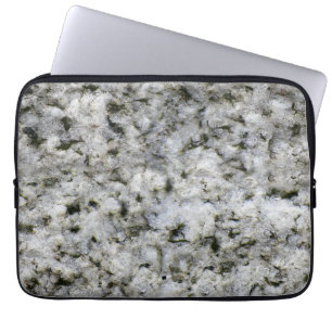 Capa Para Notebook Geology Rock Texture White Nome personalizado Gran
