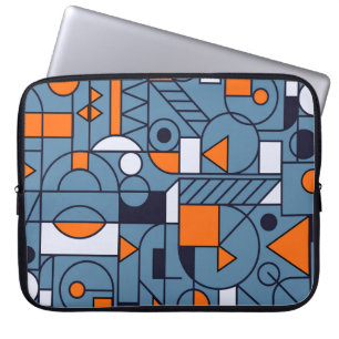 Capa Para Notebook Geometria Minimalista: Poster de Abstrato retrô