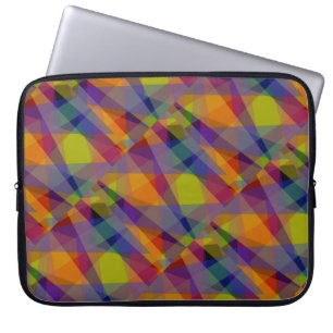 Capa Para Notebook Geométrico Escuro - Capinha de Laptop