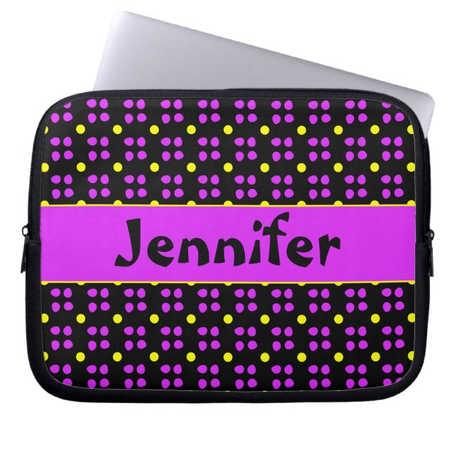 Capa Para Notebook Gepersonaliseerde Stippen patroon (Frente)