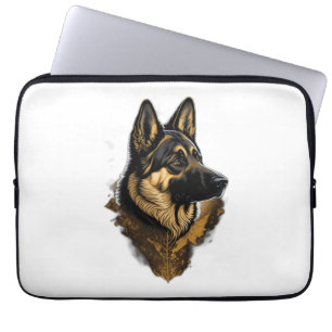 Capa Para Notebook German shepherd 004